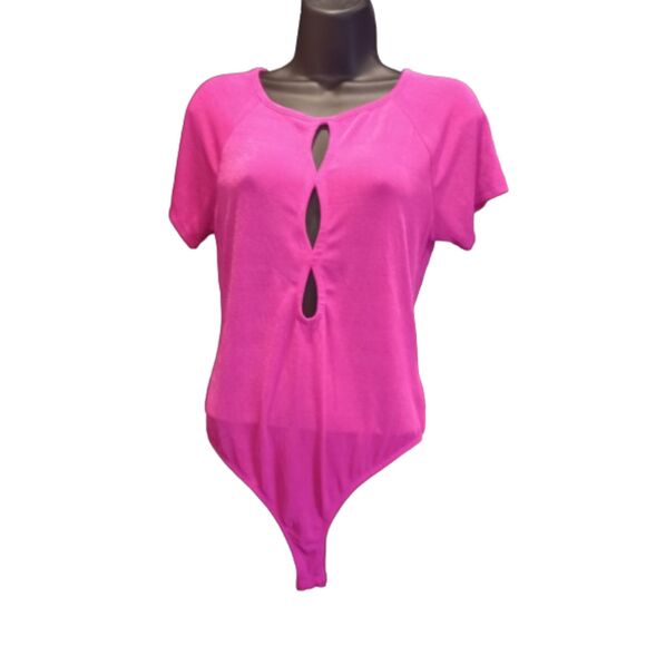 wild fable Tops - Wild Fable Women's Size Large Pink BodySuit